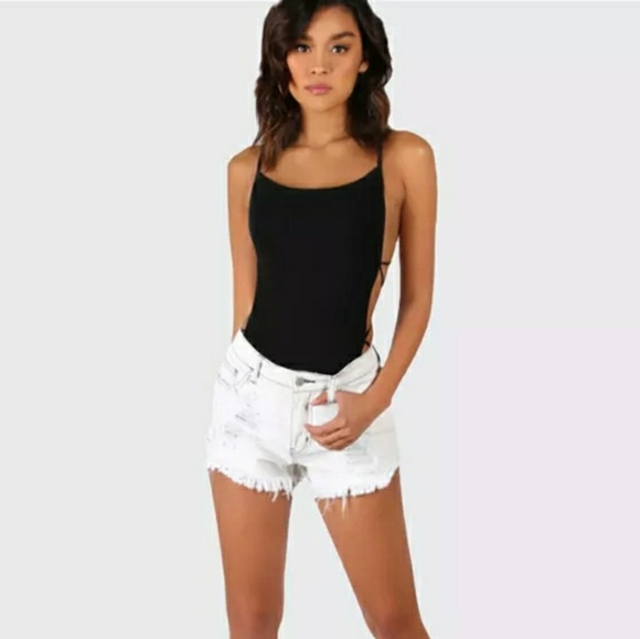 NEW Strappy Back Bodysuit - Picture 4 of 4